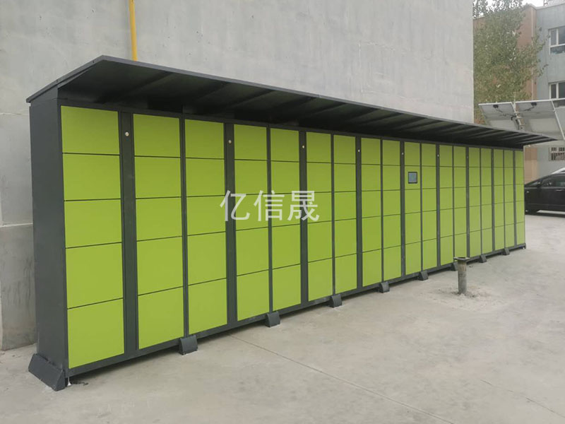 10.1寸屏大格口定制智能快递柜