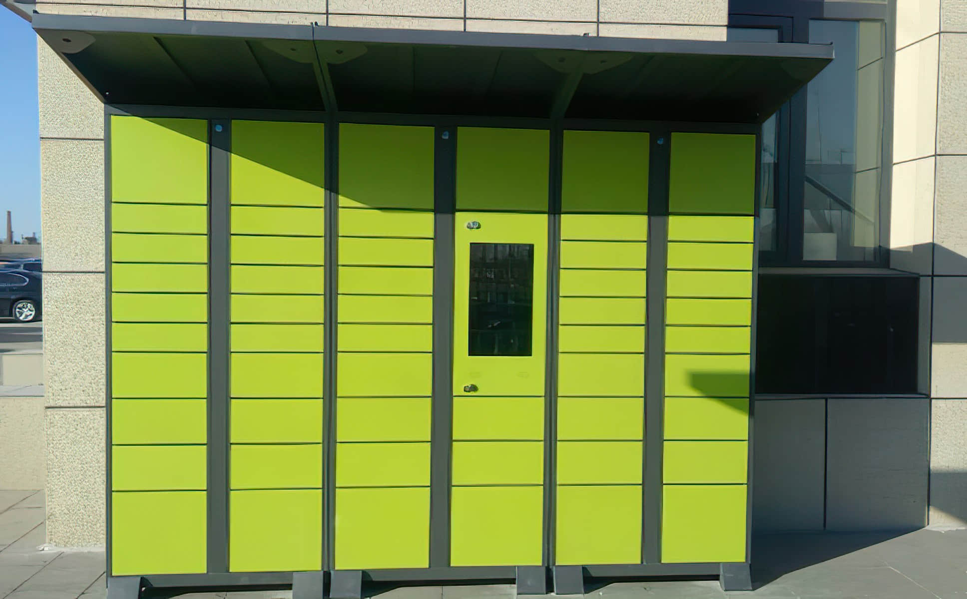 北京海淀——快递柜_小区投放